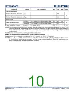 浏览型号RT6263B的Datasheet PDF文件第10页