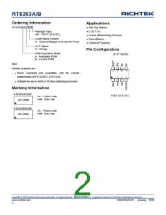 浏览型号RT6263A的Datasheet PDF文件第2页