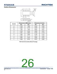 浏览型号RT6263B的Datasheet PDF文件第26页