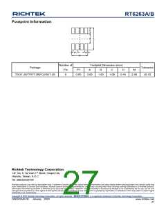 浏览型号RT6263B的Datasheet PDF文件第27页