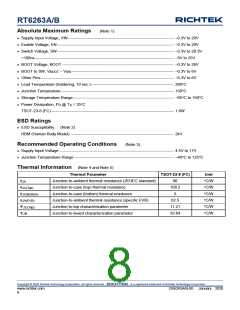 浏览型号RT6263B的Datasheet PDF文件第8页