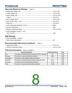 浏览型号RT6263A的Datasheet PDF文件第8页