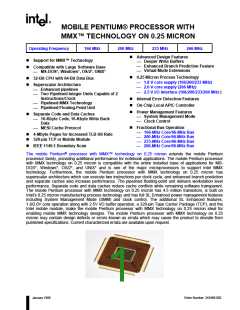 浏览型号80523TX233512的Datasheet PDF文件第1页