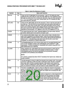 浏览型号80523TX233512的Datasheet PDF文件第20页