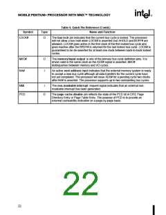 浏览型号80523TX233512的Datasheet PDF文件第22页