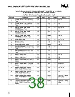 浏览型号80523TX233512的Datasheet PDF文件第38页