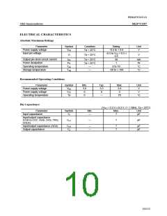 浏览型号ML87V2107TB的Datasheet PDF文件第10页