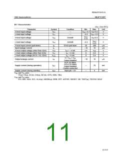 浏览型号ML87V2107TB的Datasheet PDF文件第11页