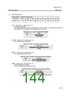 浏览型号ML87V2107TB的Datasheet PDF文件第144页