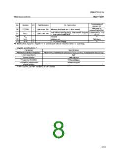 浏览型号ML87V2107TB的Datasheet PDF文件第8页