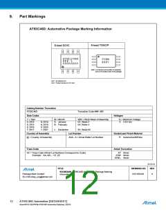 浏览型号AT93C46DN-SH-T-989的Datasheet PDF文件第12页