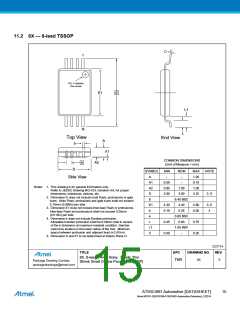 浏览型号AT93C46DN-SH-T-989的Datasheet PDF文件第15页