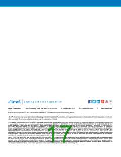 浏览型号AT93C46DN-SH-T-989的Datasheet PDF文件第17页