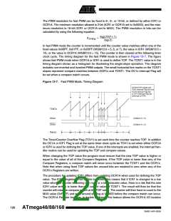 浏览型号ATMEGA48V-10MUR的Datasheet PDF文件第120页
