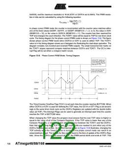浏览型号ATMEGA48V-10MUR的Datasheet PDF文件第122页
