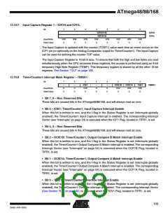 浏览型号ATMEGA88-20AU的Datasheet PDF文件第133页