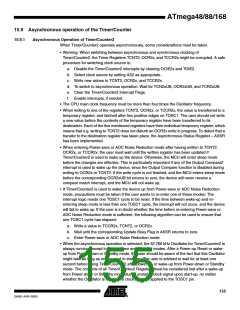 浏览型号ATMEGA88-20AU的Datasheet PDF文件第155页