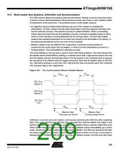 浏览型号ATMEGA88-20AU的Datasheet PDF文件第209页