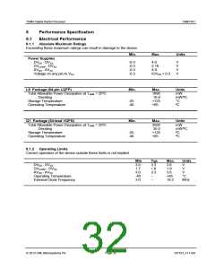 浏览型号CMX7161L9的Datasheet PDF文件第32页