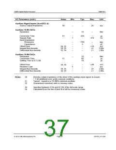 浏览型号CMX7161L9的Datasheet PDF文件第37页