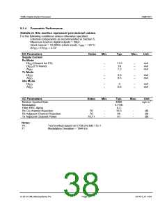 浏览型号CMX7161L9的Datasheet PDF文件第38页