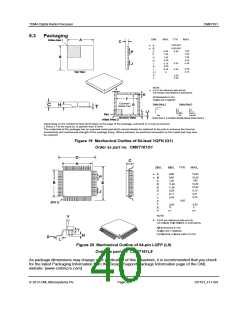 浏览型号CMX7161L9的Datasheet PDF文件第40页
