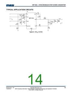 浏览型号MP1494DJ-LF-Z的Datasheet PDF文件第14页