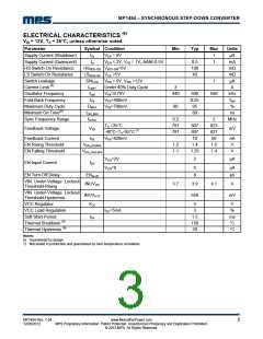 浏览型号MP1494DJ-LF-Z的Datasheet PDF文件第3页