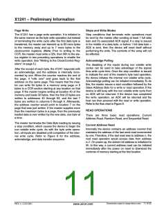 浏览型号X1241V8I的Datasheet PDF文件第11页