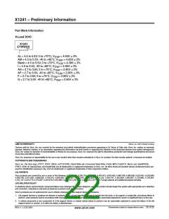 浏览型号X1241V8I的Datasheet PDF文件第22页