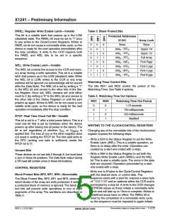 浏览型号X1241V8I的Datasheet PDF文件第5页