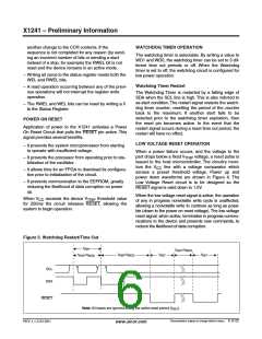 浏览型号X1241V8I的Datasheet PDF文件第6页