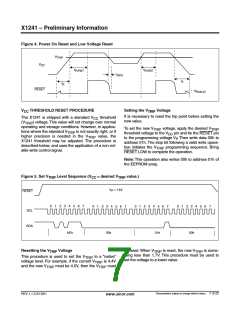 浏览型号X1241V8I的Datasheet PDF文件第7页