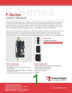浏览型号FA1-B0-16-917-22A-BJ的Datasheet PDF文件第1页