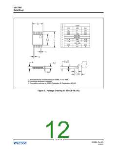 浏览型号VSC7961YF-1的Datasheet PDF文件第12页