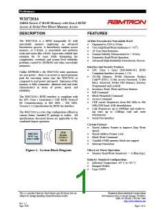 浏览型号WM72016-NBSD-DS的Datasheet PDF文件第1页