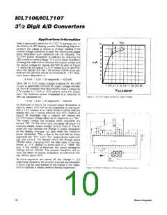 浏览型号ICL7107CQH+TD的Datasheet PDF文件第10页