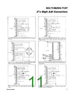 浏览型号ICL7107CQH+TD的Datasheet PDF文件第11页
