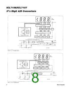 浏览型号ICL7107CQH+TD的Datasheet PDF文件第8页