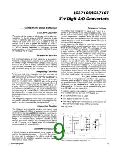 浏览型号ICL7107CQH+TD的Datasheet PDF文件第9页