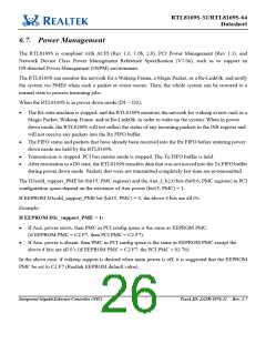 浏览型号RTL8169S-32的Datasheet PDF文件第26页