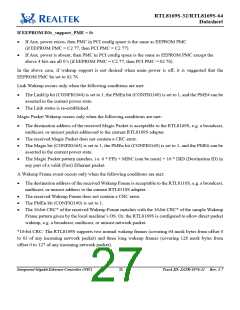 浏览型号RTL8169S-32的Datasheet PDF文件第27页