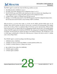 浏览型号RTL8169S-32的Datasheet PDF文件第28页
