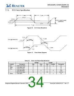 浏览型号RTL8169S-32的Datasheet PDF文件第34页