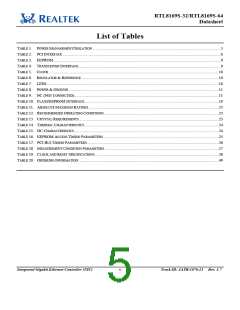 浏览型号RTL8169S-32的Datasheet PDF文件第5页