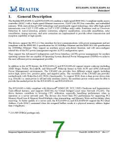 浏览型号RTL8169S-32的Datasheet PDF文件第7页