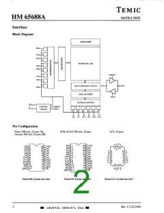 浏览型号HM4-65688C-9+的Datasheet PDF文件第2页