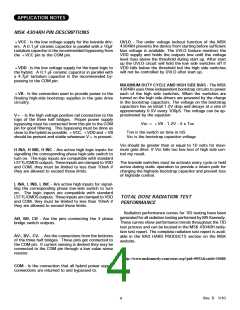 浏览型号MSK4304ERHU的Datasheet PDF文件第4页