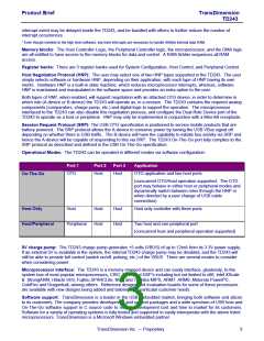 浏览型号TDOTG243-R00C的Datasheet PDF文件第3页