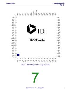 浏览型号TDOTG243-R00C的Datasheet PDF文件第7页